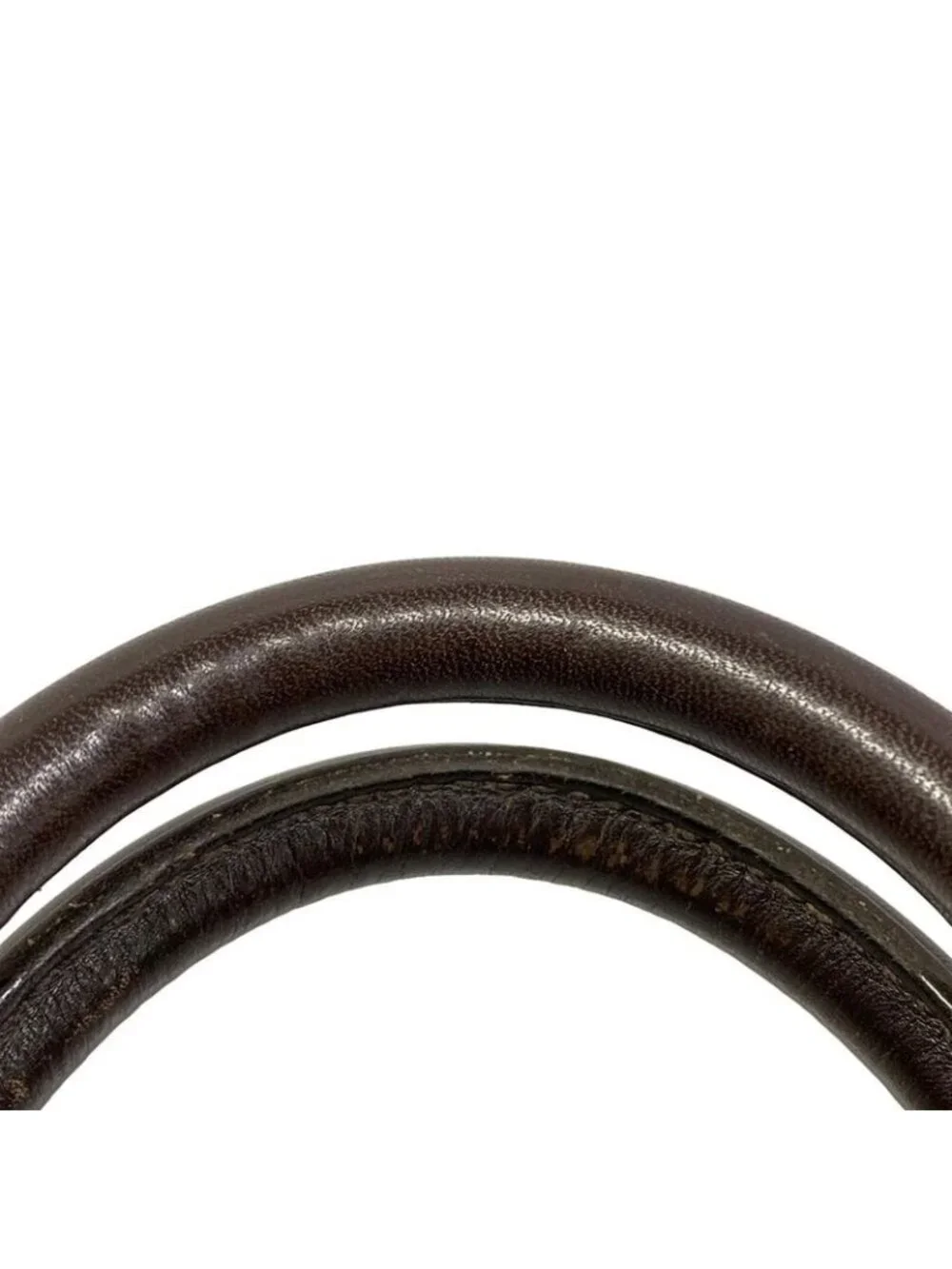 Gucci Business Bag GG Plus Supreme Beige Ebony Dark Brown Leather - Picture 10 of 15